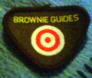 Brownie Guide Badge Obsolete Sports Woman